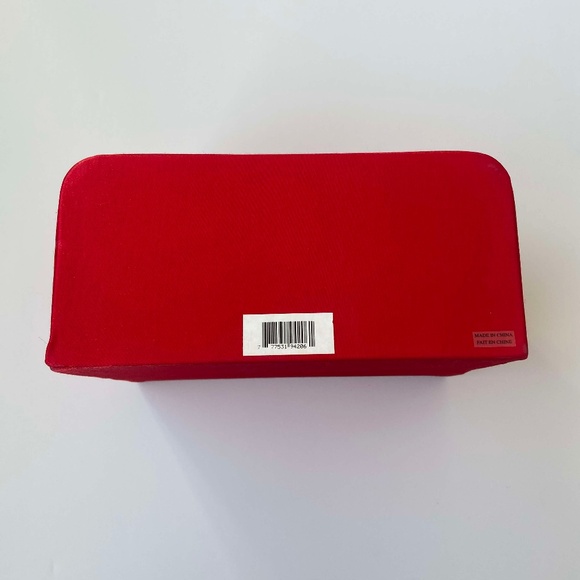 BRAND NEW SHISEIDO COSMETIC CASE VANITY RED BAG MAKEUP BAG BRAND MERCH MUA - Picture 5 of 8